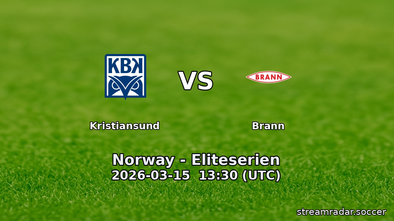Kristiansund vs Brann