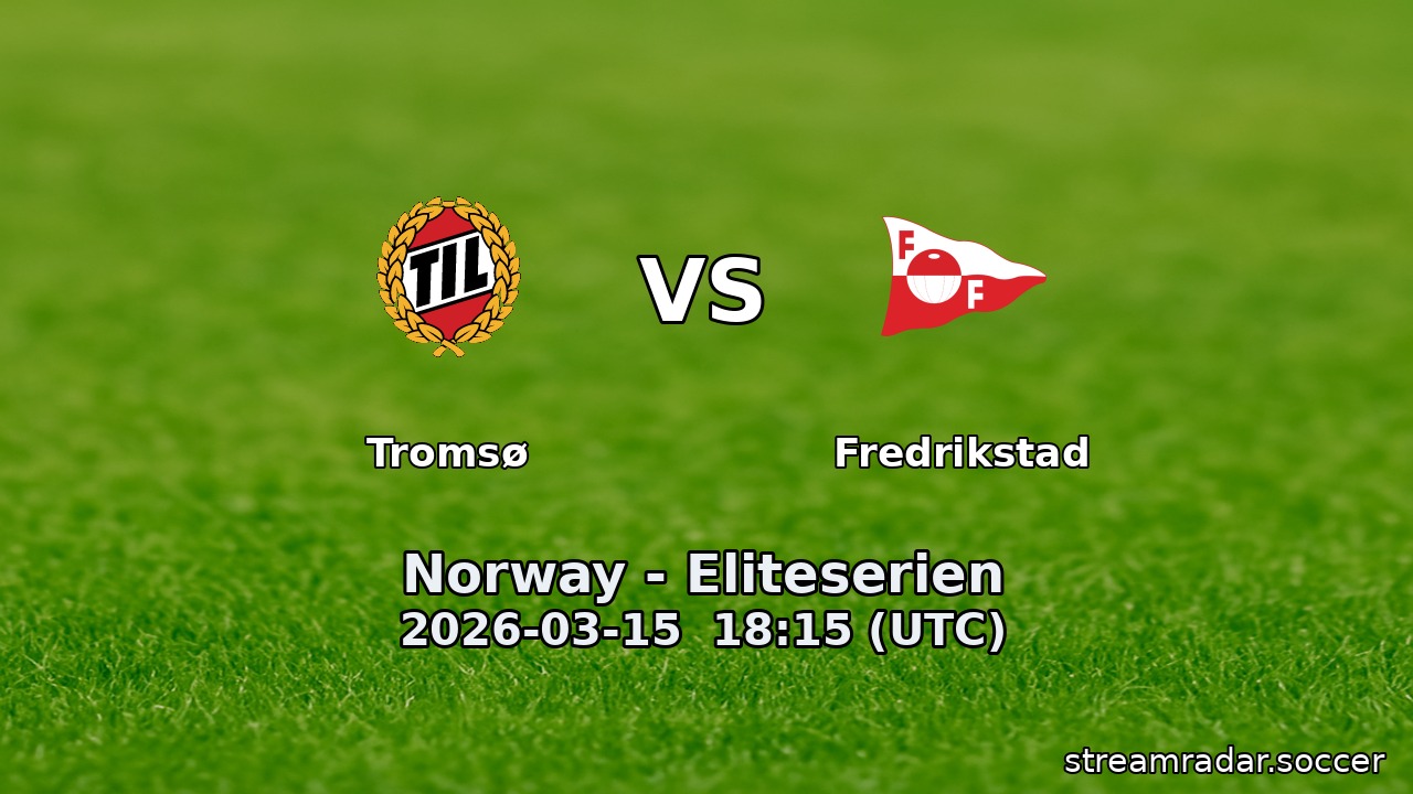 Tromsø vs Fredrikstad