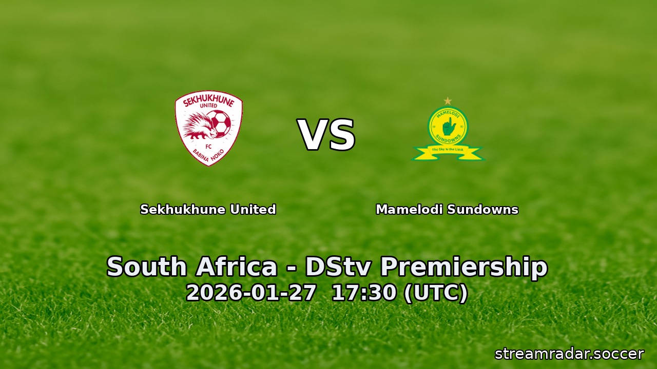 Sekhukhune United vs Mamelodi Sundowns