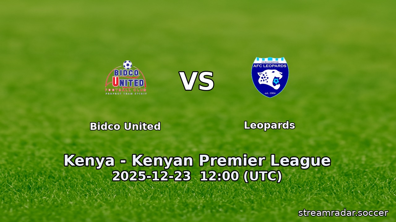 Bidco United vs Leopards