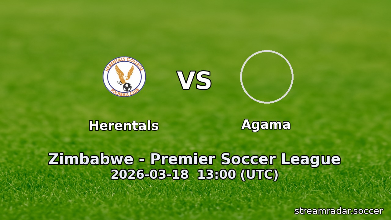 Herentals vs Agama