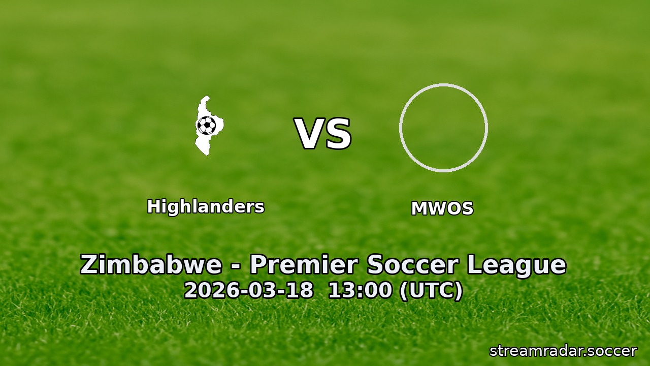 Highlanders vs MWOS