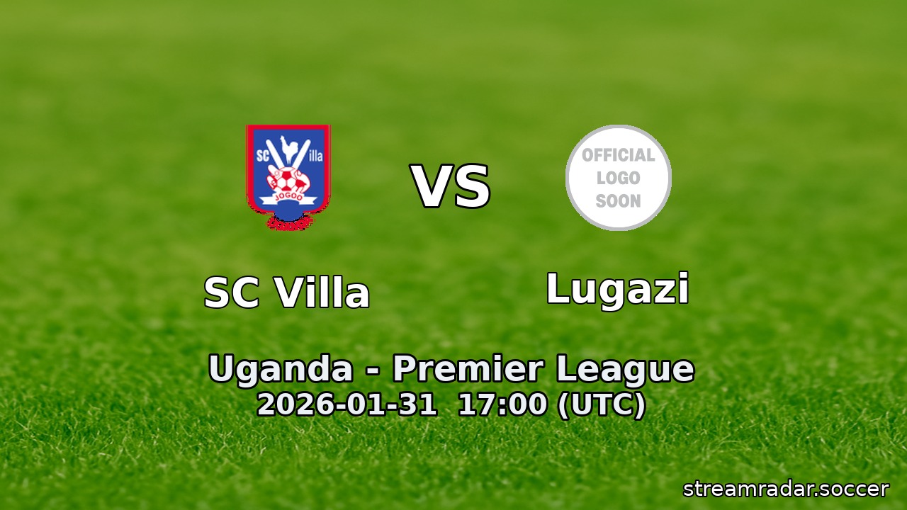 SC Villa vs Lugazi