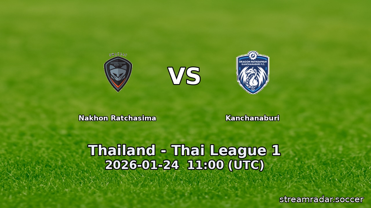 Nakhon Ratchasima vs Kanchanaburi