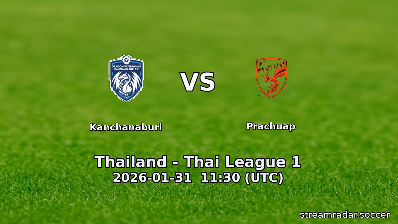 Kanchanaburi vs Prachuap