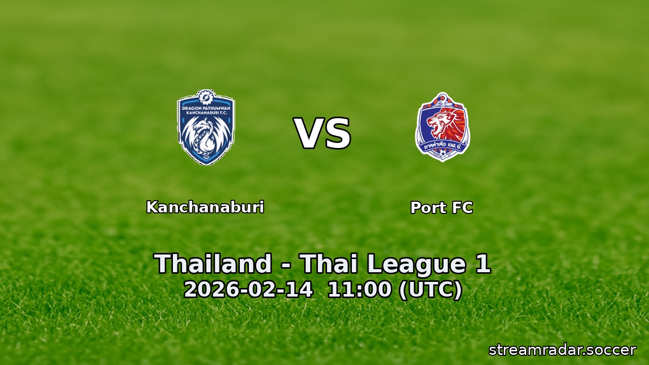 Kanchanaburi vs Port FC