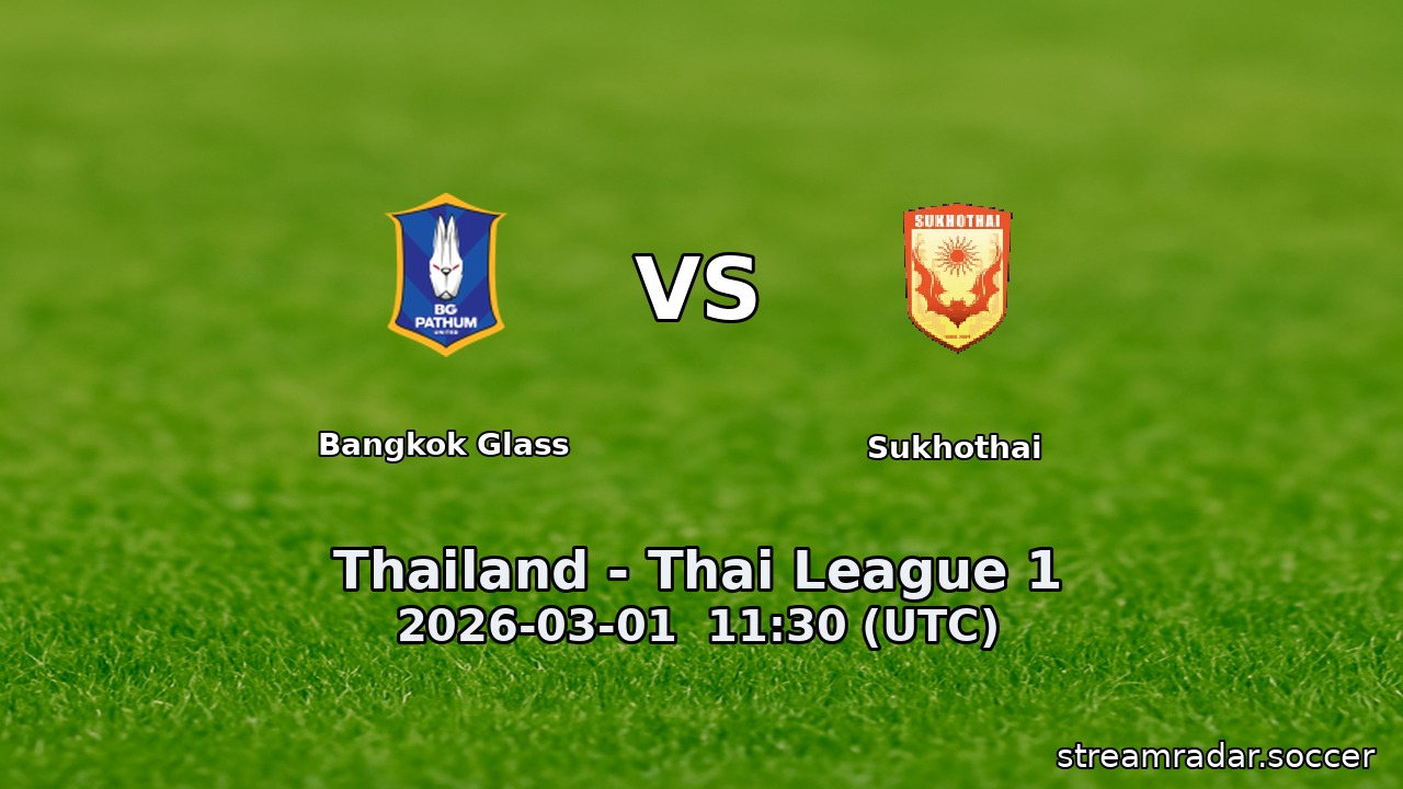 Bangkok Glass vs Sukhothai
