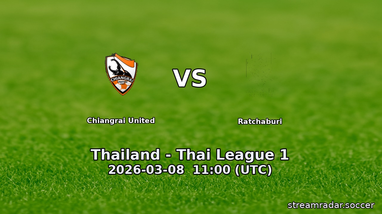 Chiangrai United vs Ratchaburi