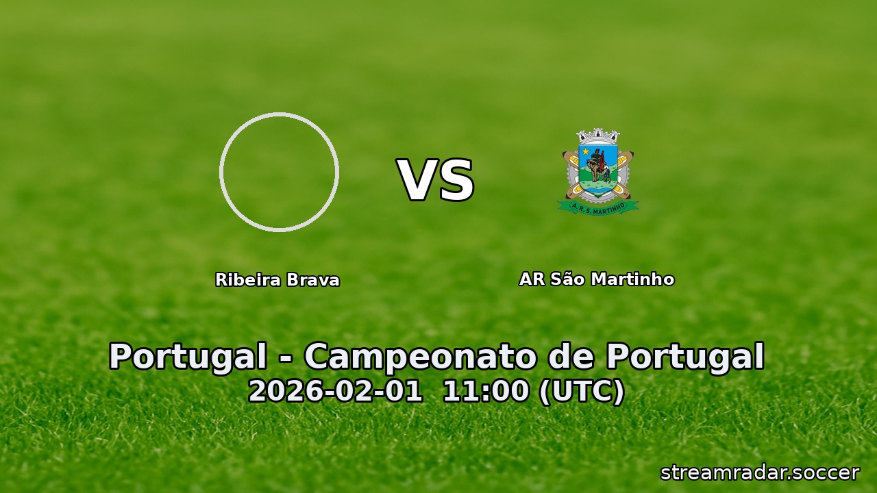 Ribeira Brava vs AR São Martinho