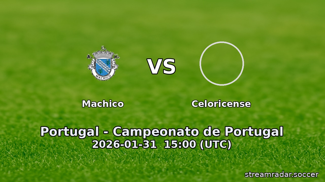 Machico vs Celoricense