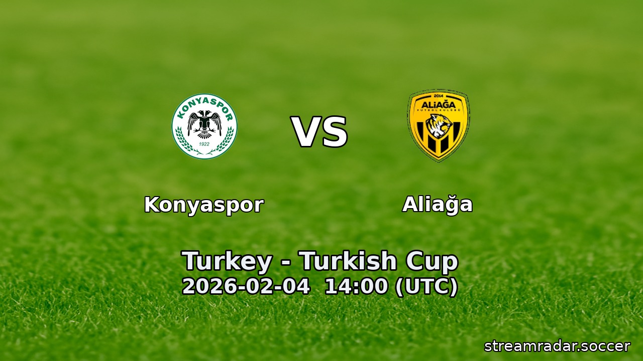 Konyaspor vs Aliağa