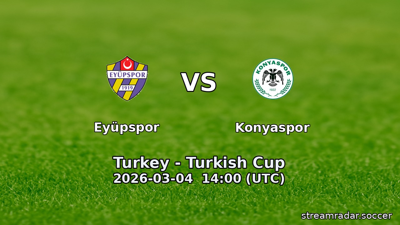 Eyüpspor vs Konyaspor