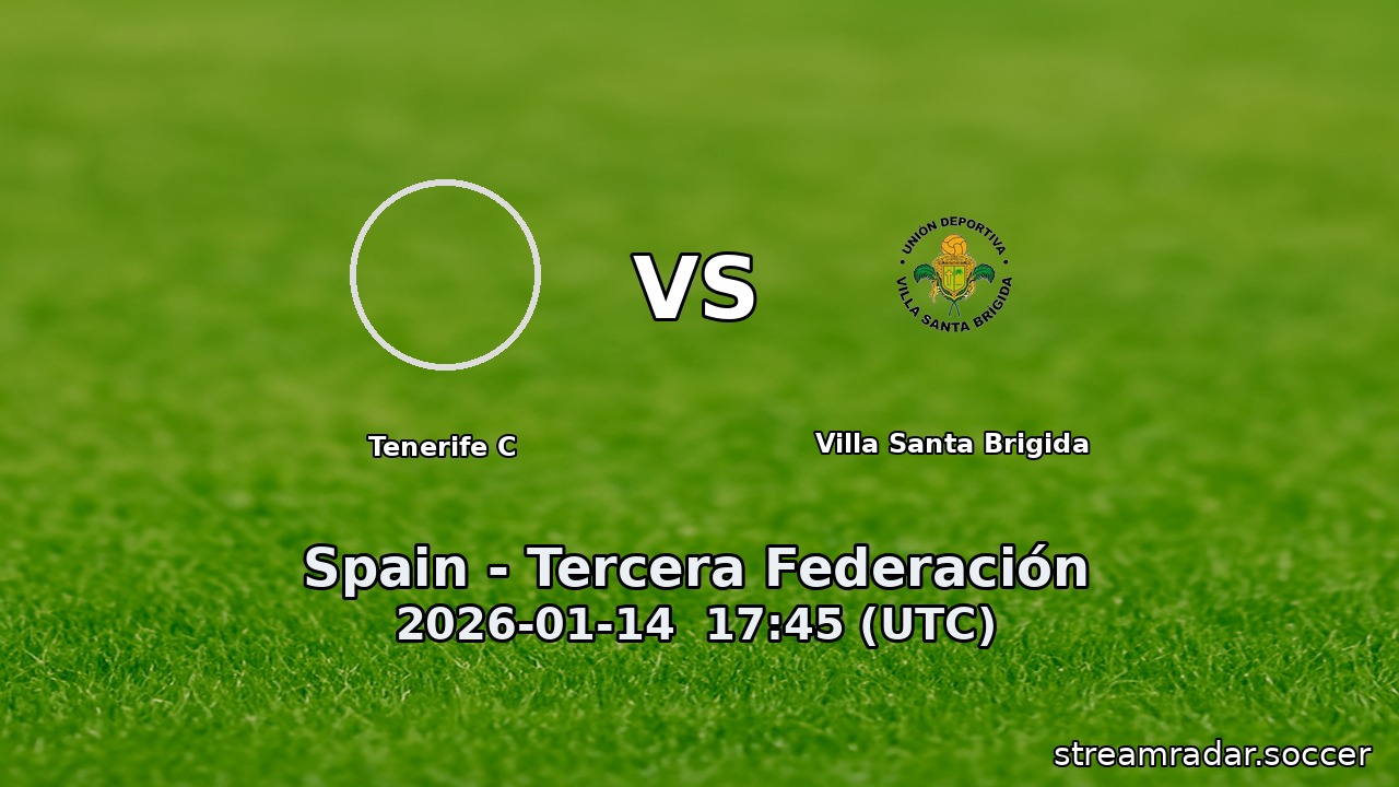 Tenerife C vs Villa Santa Brigida