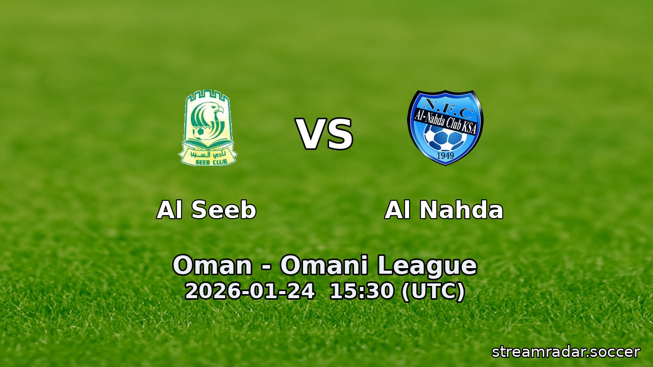 Al Seeb vs Al Nahda