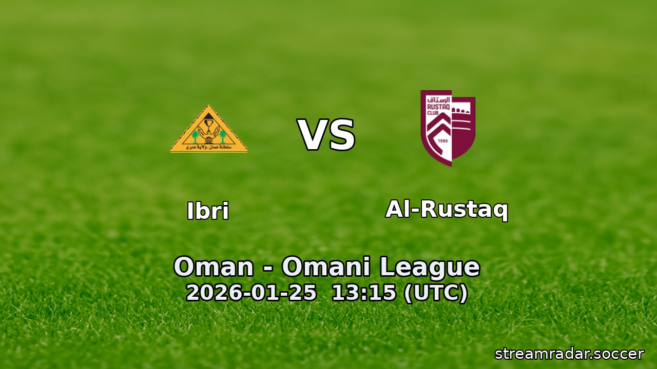 Ibri vs Al-Rustaq
