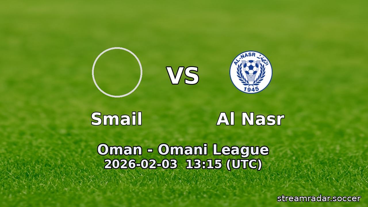 Smail vs Al Nasr