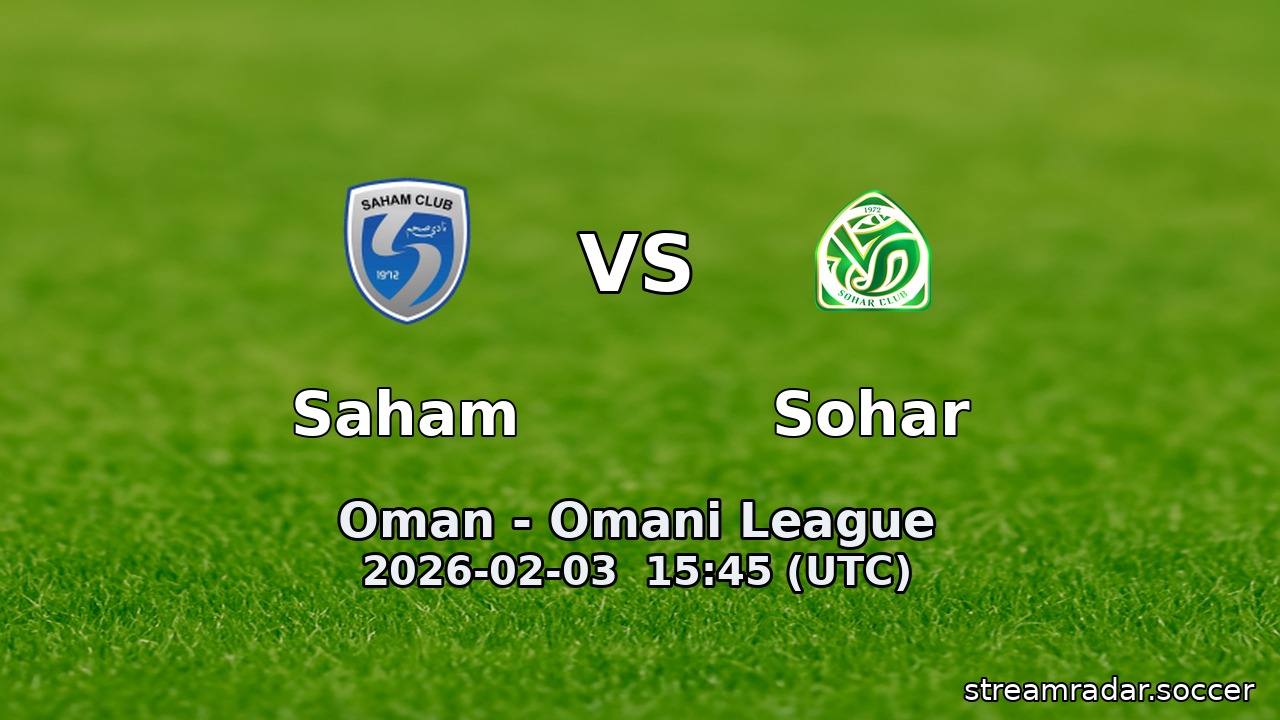 Saham vs Sohar