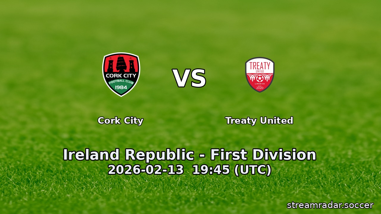 Cork City vs Treaty United