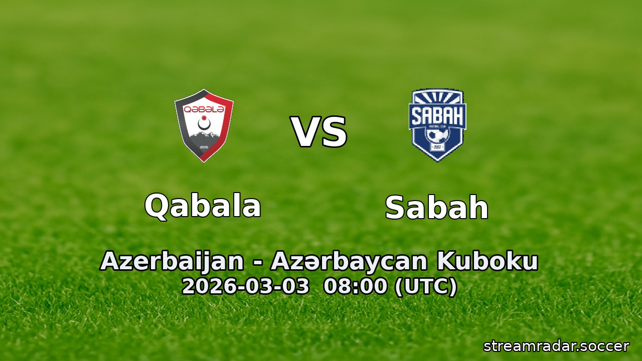 Qabala vs Sabah