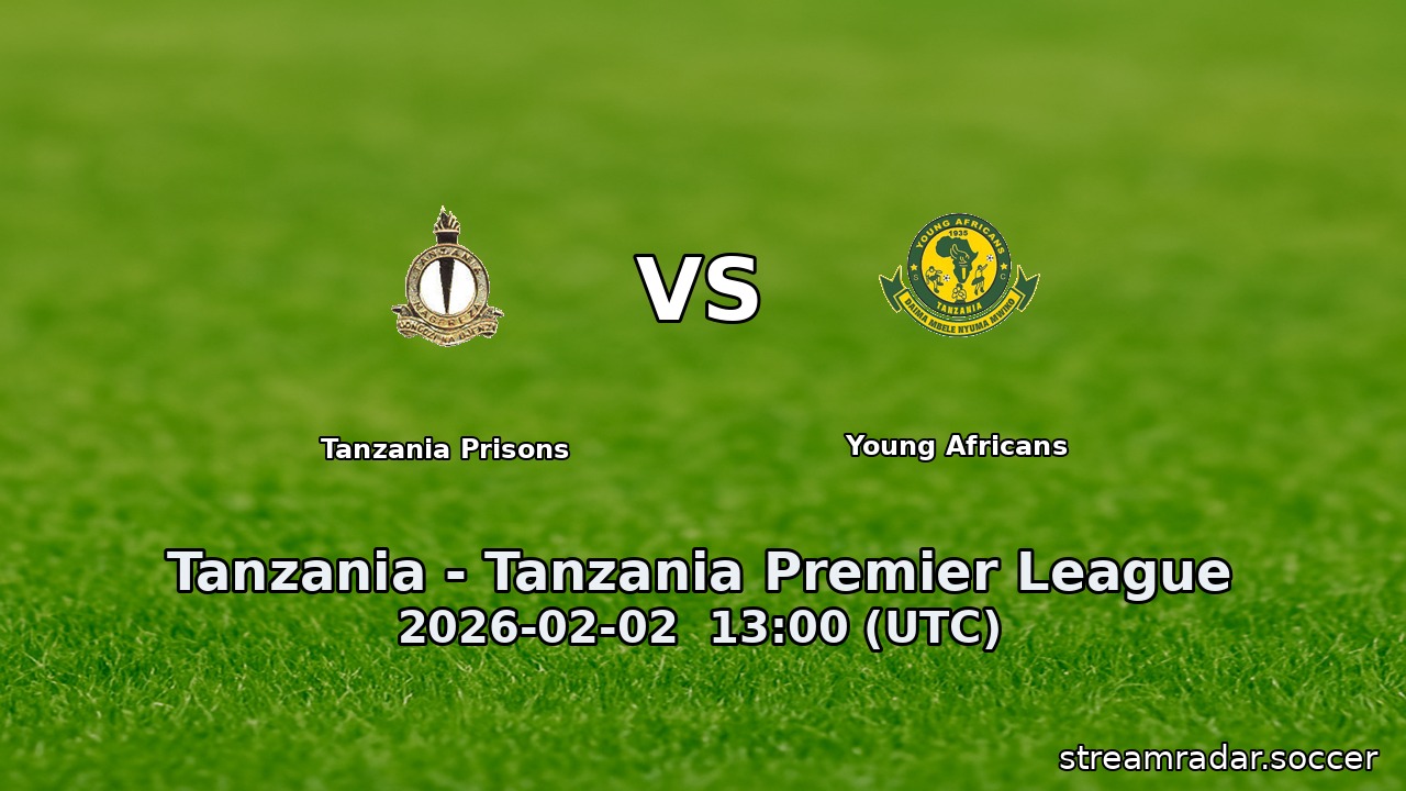 Tanzania Prisons vs Young Africans