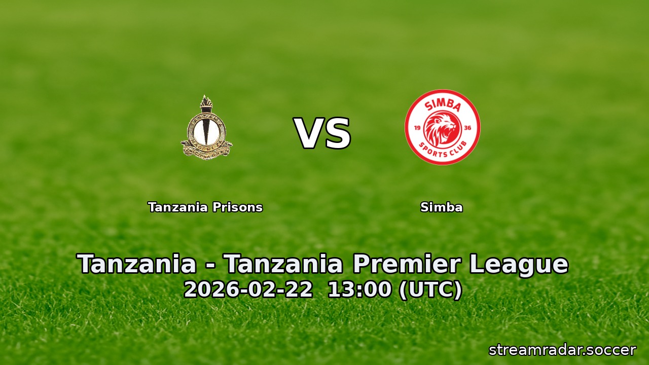 Tanzania Prisons vs Simba