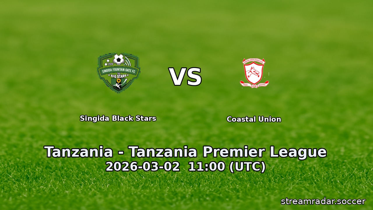 Singida Black Stars vs Coastal Union