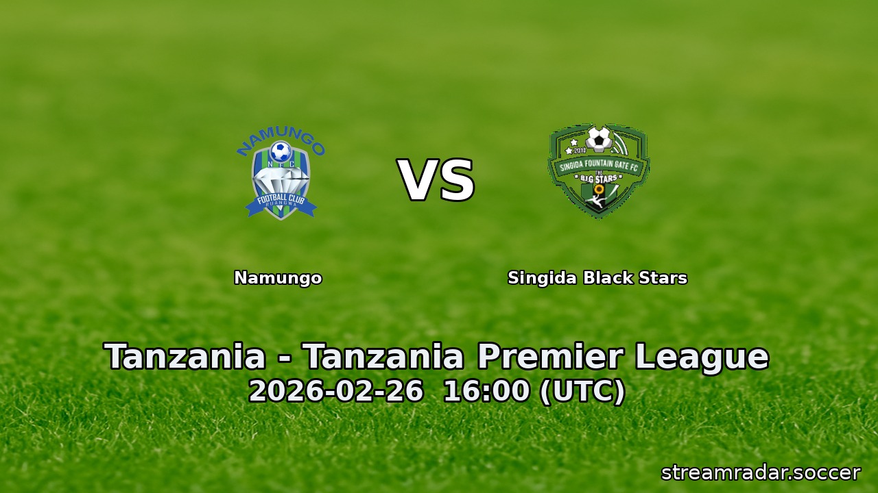 Namungo vs Singida Black Stars
