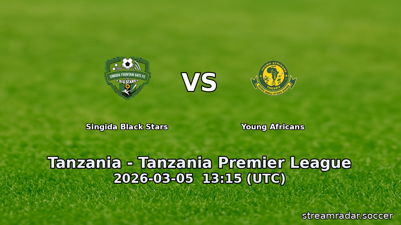 Singida Black Stars vs Young Africans