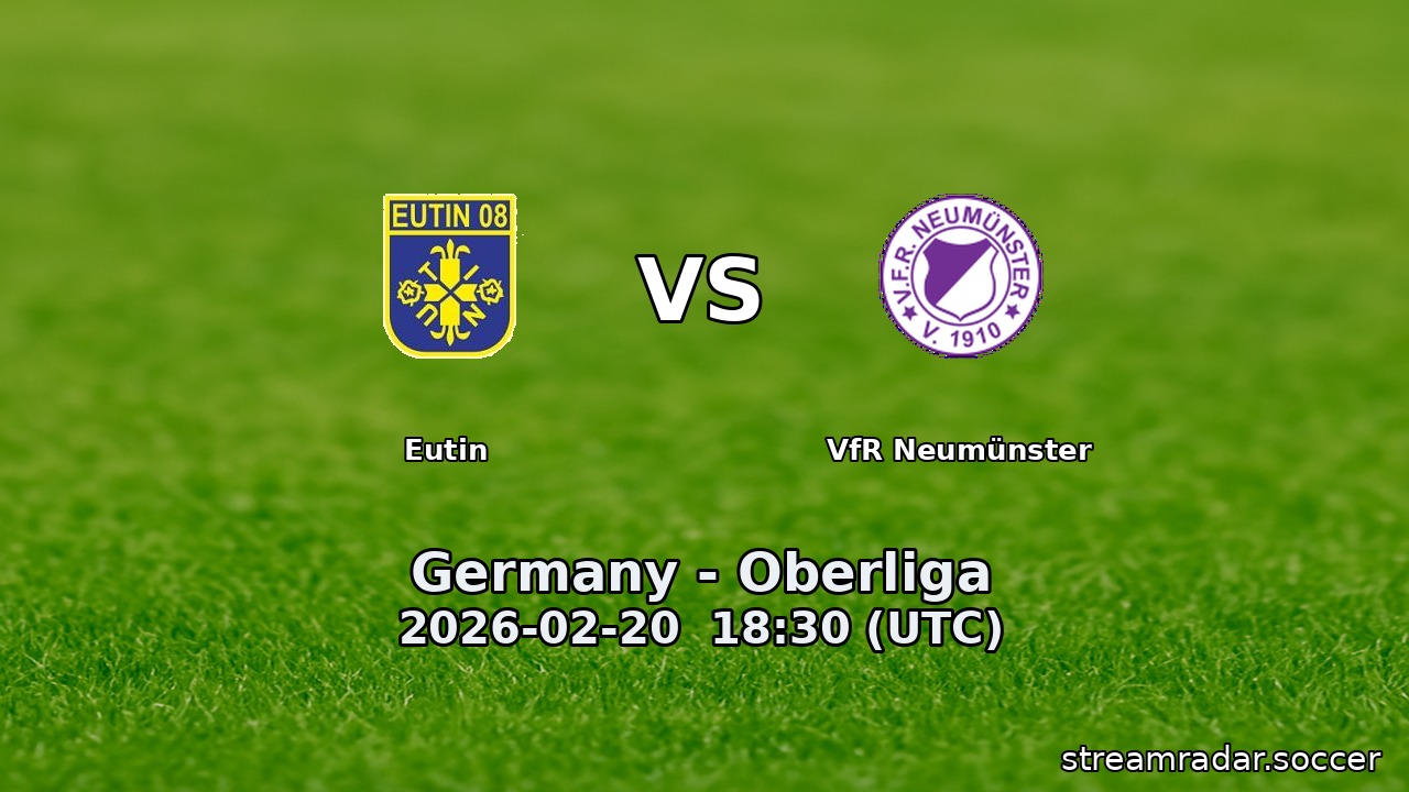 Eutin vs VfR Neumünster