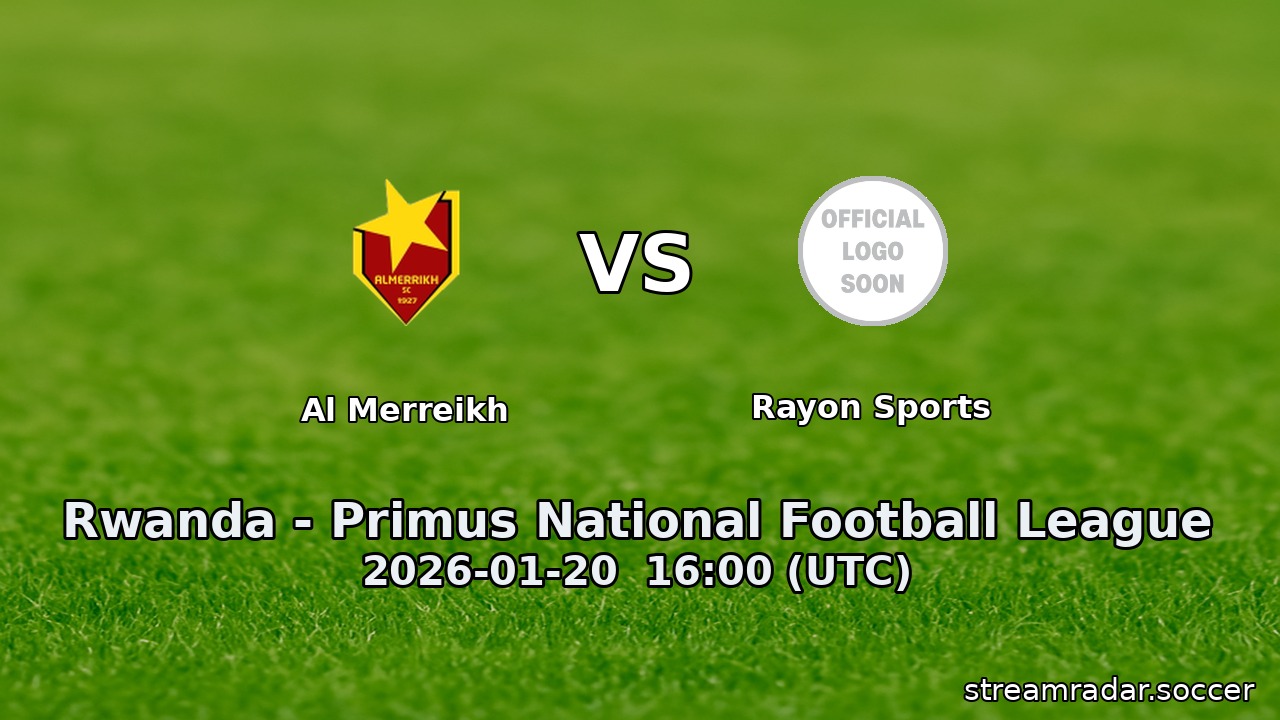 Al Merreikh vs Rayon Sports