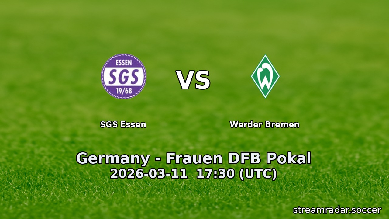 SGS Essen vs Werder Bremen