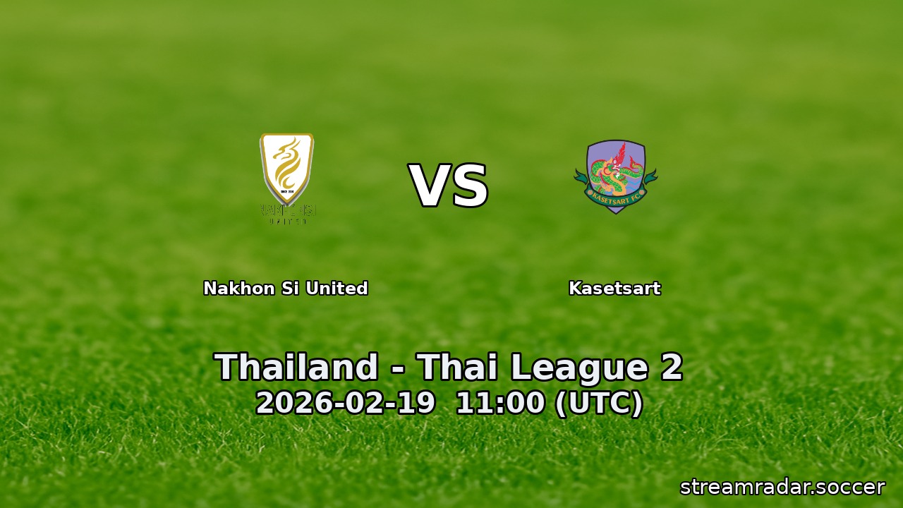 Nakhon Si United vs Kasetsart