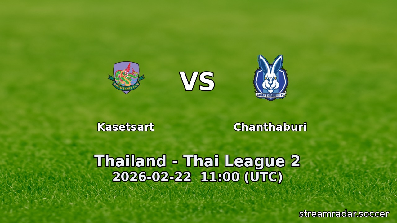 Kasetsart vs Chanthaburi
