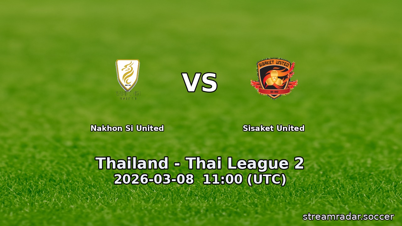 Nakhon Si United vs Sisaket United