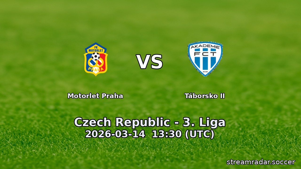 Motorlet Praha vs Táborsko II