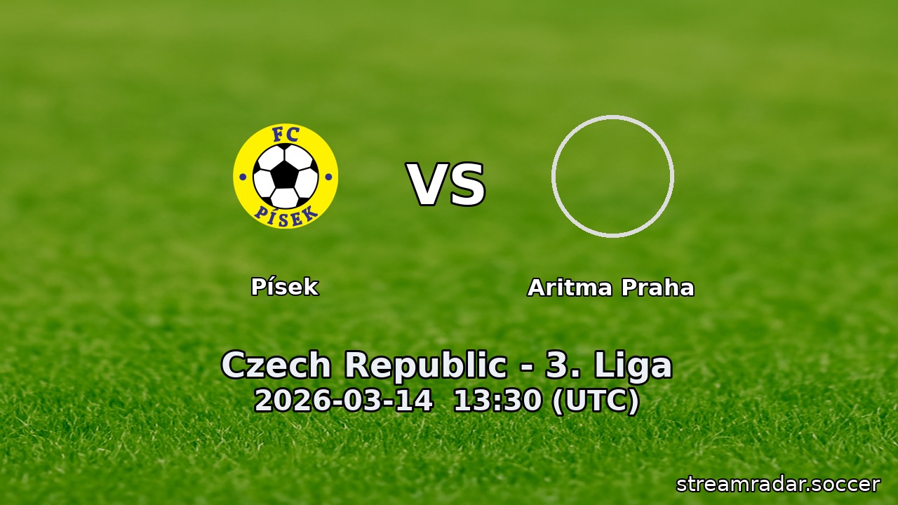 Písek vs Aritma Praha