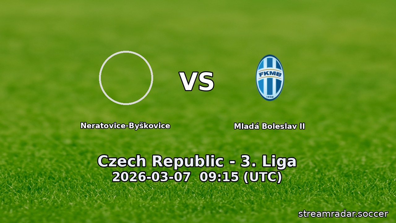 Neratovice-Byškovice vs Mladá Boleslav II