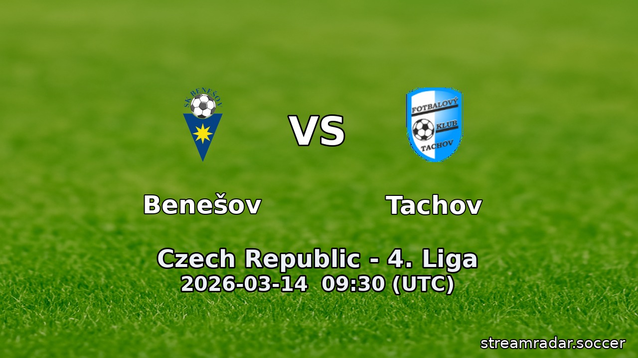 Benešov vs Tachov