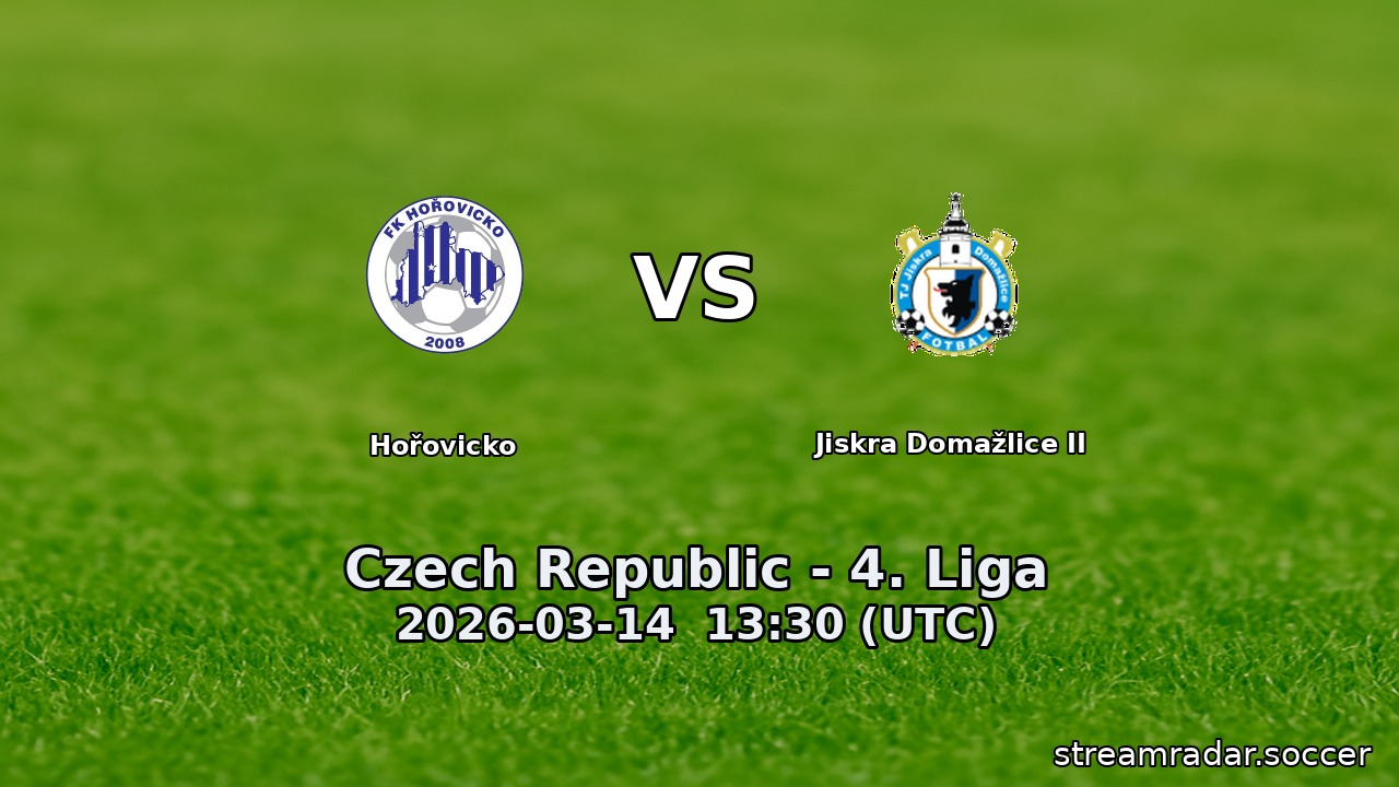 Hořovicko vs Jiskra Domažlice II