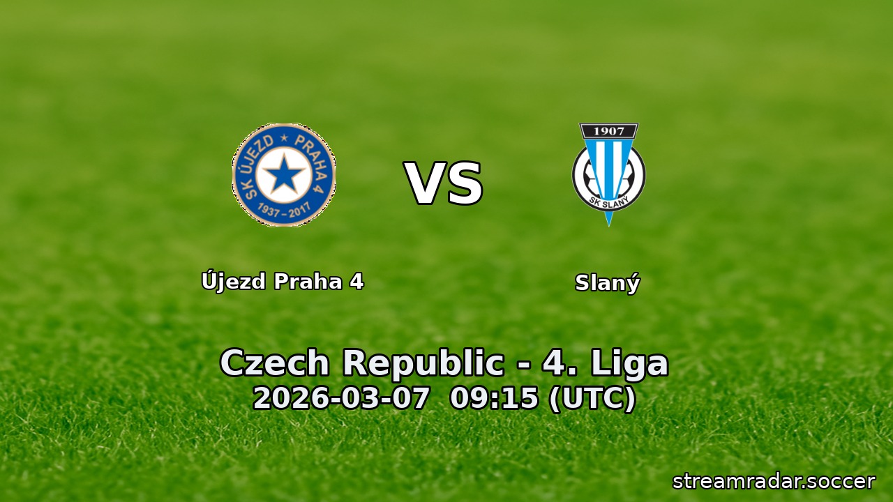 Újezd Praha 4 vs Slaný