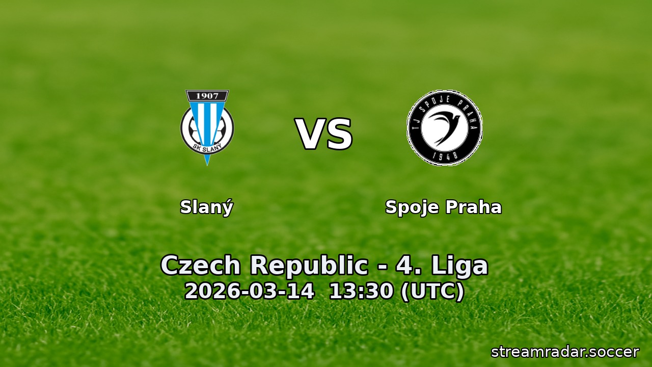 Slaný vs Spoje Praha