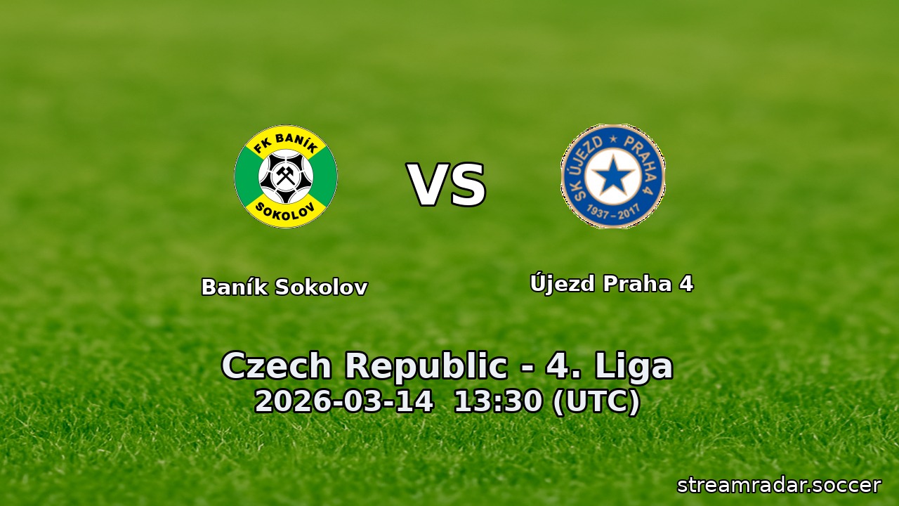 Baník Sokolov vs Újezd Praha 4