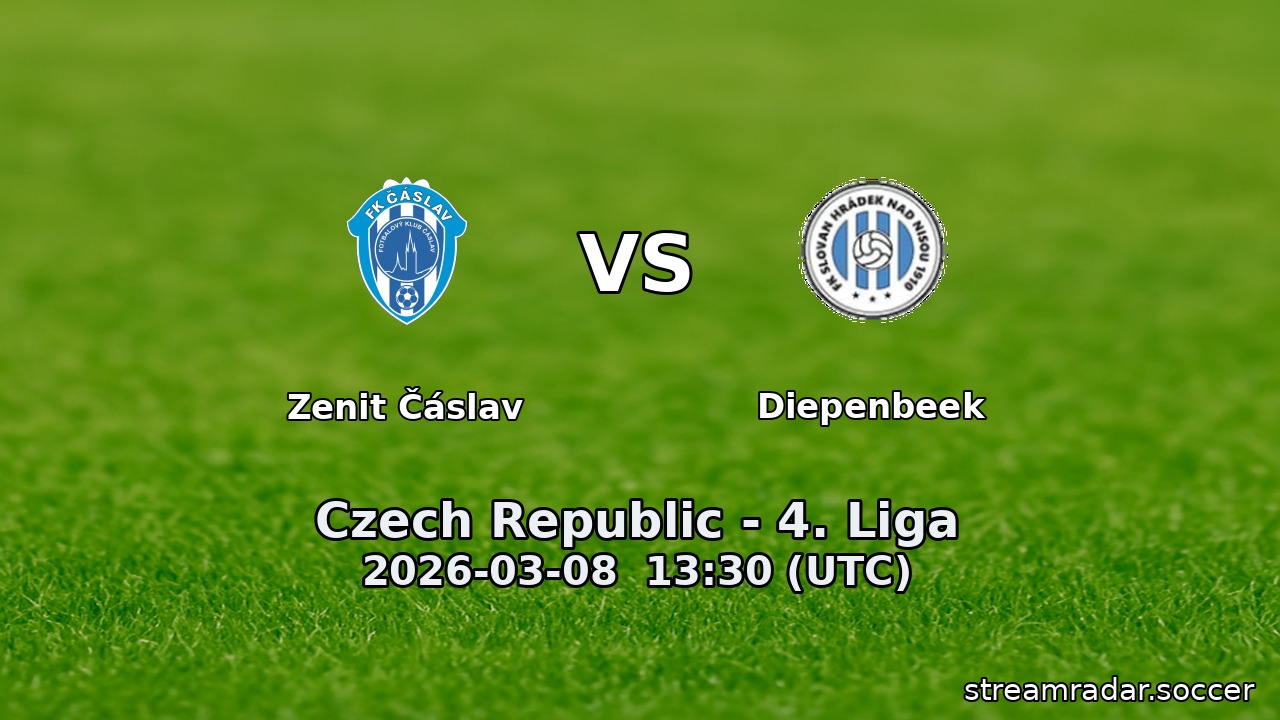 Zenit Čáslav vs Diepenbeek
