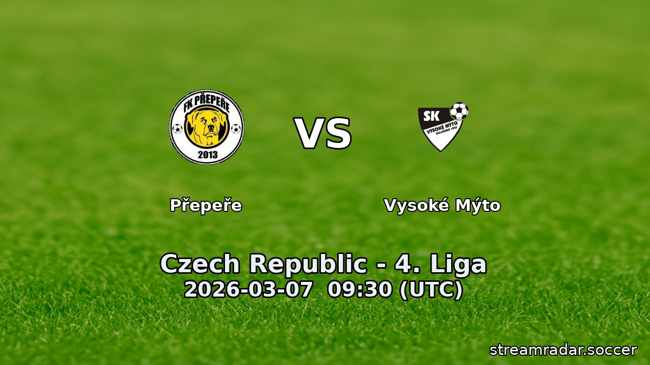 Přepeře vs Vysoké Mýto