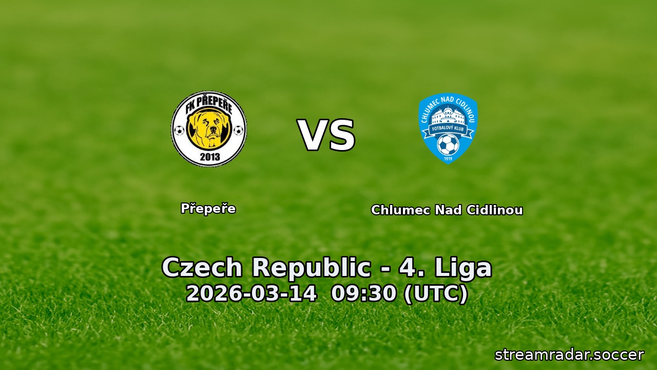 Přepeře vs Chlumec Nad Cidlinou