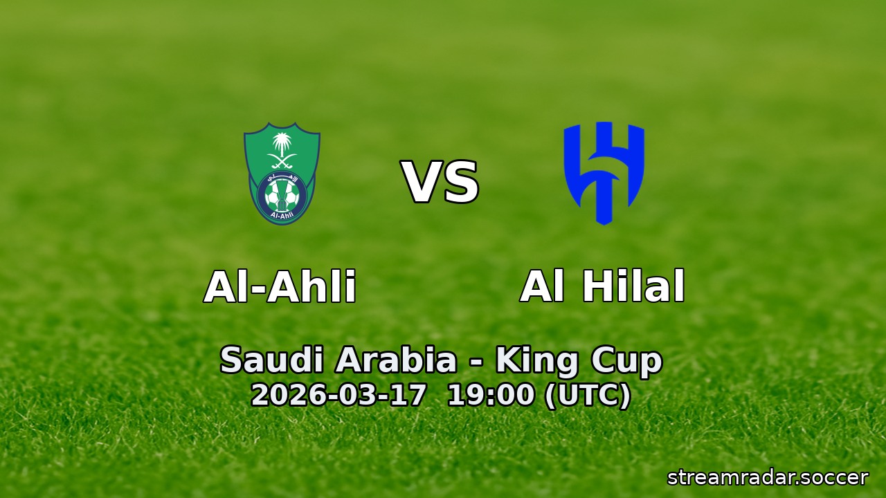 Al-Ahli vs Al Hilal