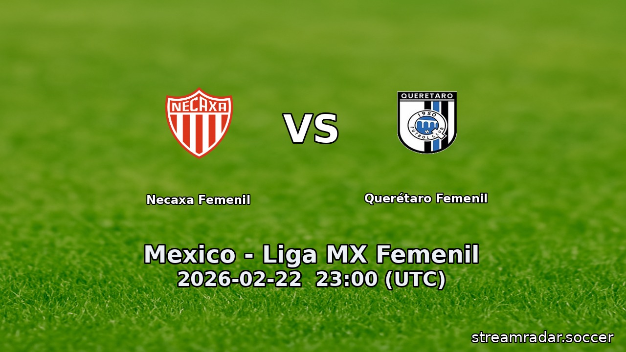 Necaxa Femenil vs Querétaro Femenil