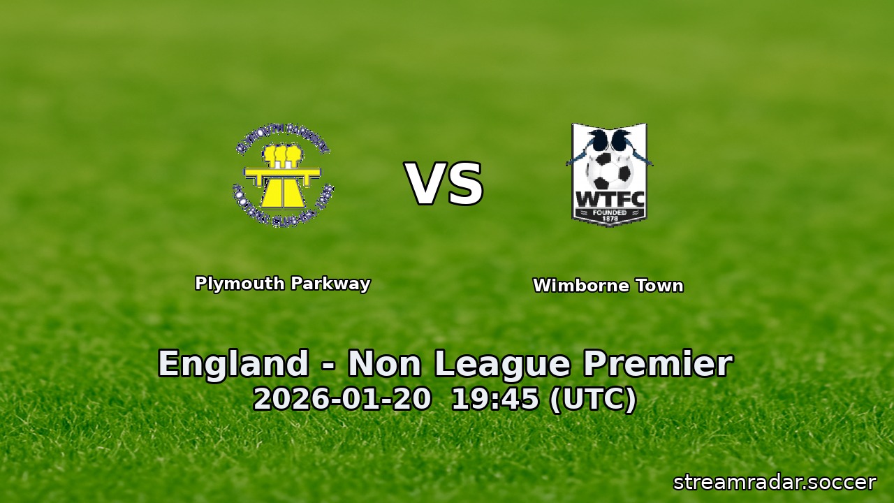Plymouth Parkway vs Wimborne Town