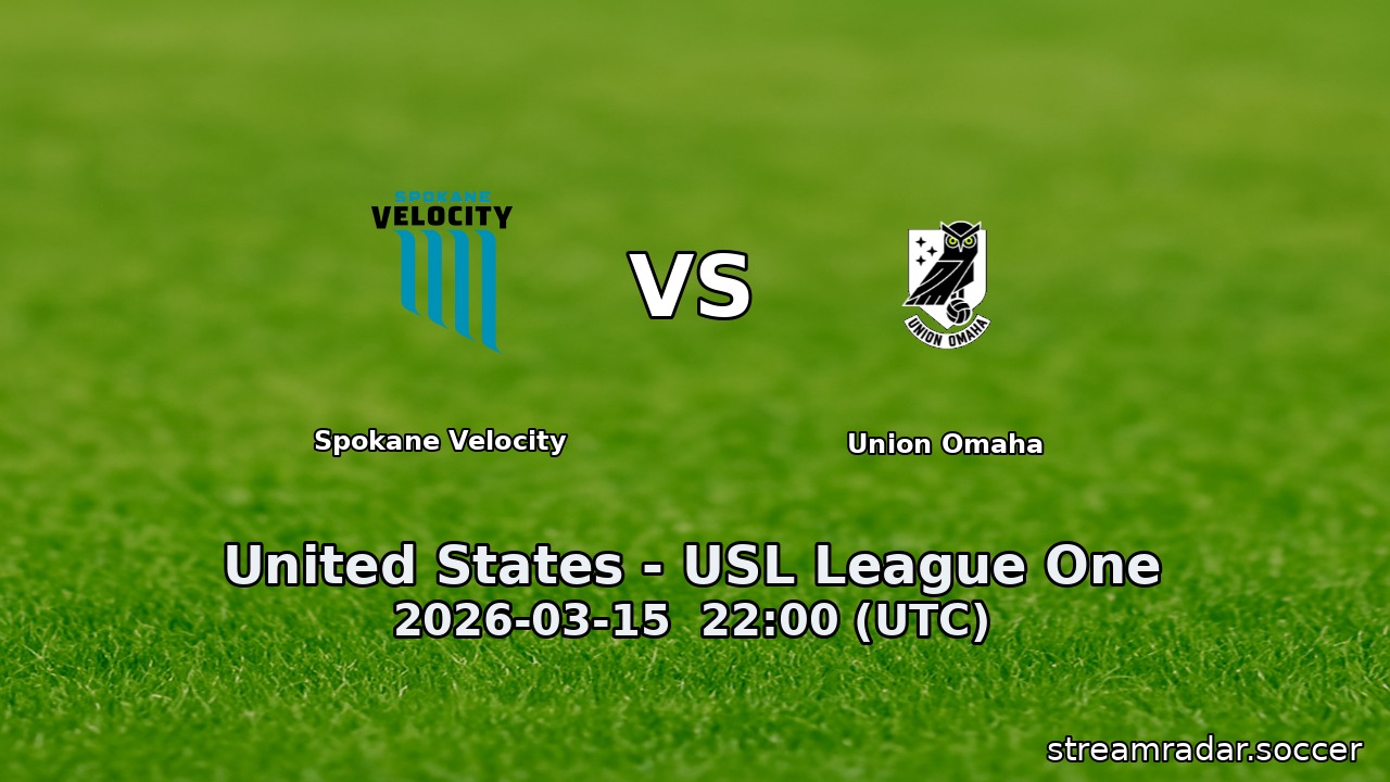 Spokane Velocity vs Union Omaha