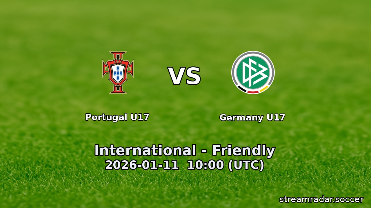 Portugal U17 vs Germany U17